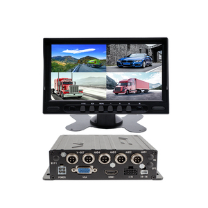 Nhà Cung Cấp Trực Tiếp 4 CH 8 Kênh Dual SD Card 4K Recorder Video Recorder <span class=keywords><strong>Dvr</strong></span> Camera Xe Hd Camera Xe Hơi Hộp Đen - Product Image 1