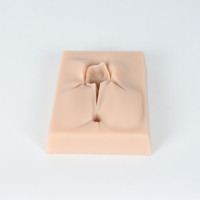 Almohadilla de Silicona para Sutura de Episiotomía, Modelo de Práctica de Sutura de Incisión Perineal, Simulador de Entrenamiento de Sutura Vulvar Duradero