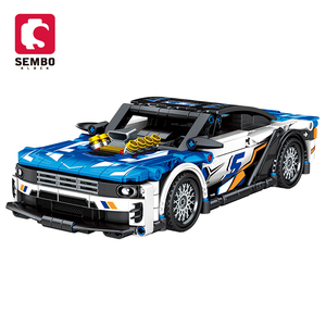 Sembo Block 701896 581 buah <span class=keywords><strong>kit</strong></span> mobil RC, mainan Model untuk anak-anak, set blok bangunan Robot mobil kendali jarak jauh, <span class=keywords><strong>kit</strong></span> batu bata DIY - Product Image 1