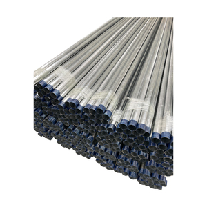 <span class=keywords><strong>15mm</strong></span>-100mm lắp đặt khí ren cả hai đầu gi ống thép En 10255 ống thép kim loại mạ kẽm với khớp nối - Product Image 1