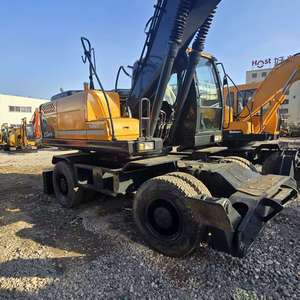 Excavadora de Ruedas <span class=keywords><strong>Hyundai</strong></span> R210W-9 de <span class=keywords><strong>20</strong></span> Toneladas, Versátil, con Motor Cummins, Equipo de Ingeniería Usado en Buenas Condiciones - Product Image 3