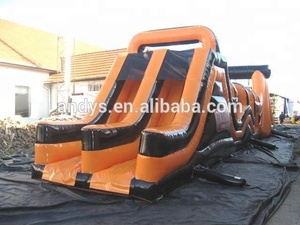 Pista de obstáculos inflable gigante para adultos, para uso comercial, juego hecho de PVC de 0,55mm - Product Image 5