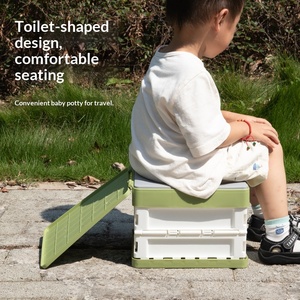 Siège de <span class=keywords><strong>toilette</strong></span> pliable pour bébé, pour voiture et utilisation en extérieur, <span class=keywords><strong>toilette</strong></span> portable pour enfants - Product Image 4
