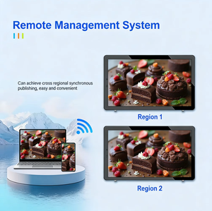 Pantalla Publicitaria de 32 Pulgadas, Precio de Fábrica, Reproductor de Video a Prueba de Agua IP65 para Exteriores, Kiosco Táctil Android Windows para Tiendas - Product Image 2