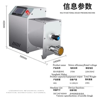 Machine à pâtes commerciale pour restaurants, hôtels, cuisines, magasins d'alimentation, équipement de restauration, traitement automatique des spaghettis italiens