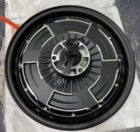 Moteur de vélo électrique 10 pouces 3000W sans balais à aimant permanent, double capteur Hall 50H, frein à disque amélioré pour trottinette, étanche, efficacité IE4
