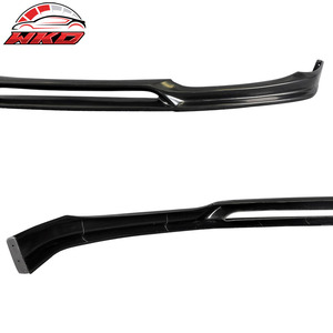 Compatible con BMW F30 Serie 3 Sedán 2012-2015, Labio de Parachoques Delantero Estilo 3D, Negro Sin Pintar - Product Image 3