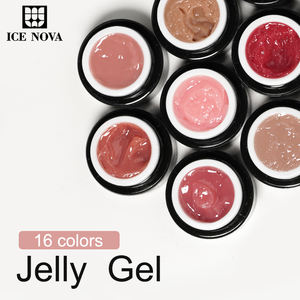 ICE NOVA Private Label Nail Supplies Jelly Extension <strong>Gel</strong> Custom Logo 15ml 0.5oz Sculpture Nail Hard <strong>Gel</strong> Nail Builder Jelly <strong>Gel</strong> - Product Image 3