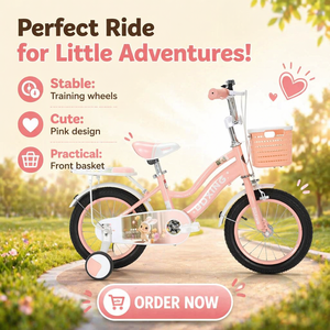 Vélo enfant 12, 14, 16, 18 pouces, prix bas, modèle adorable, pour enfants de 2 à 7 ans, directement de l'usine. - Product Image 1