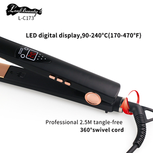 <span class=keywords><strong>Marque</strong></span> distributeur de haute qualité fer plat <span class=keywords><strong>plancha</strong></span> de cabello MCH chauffage LED affichage numérique Salon lisseur cheveux - Product Image 3