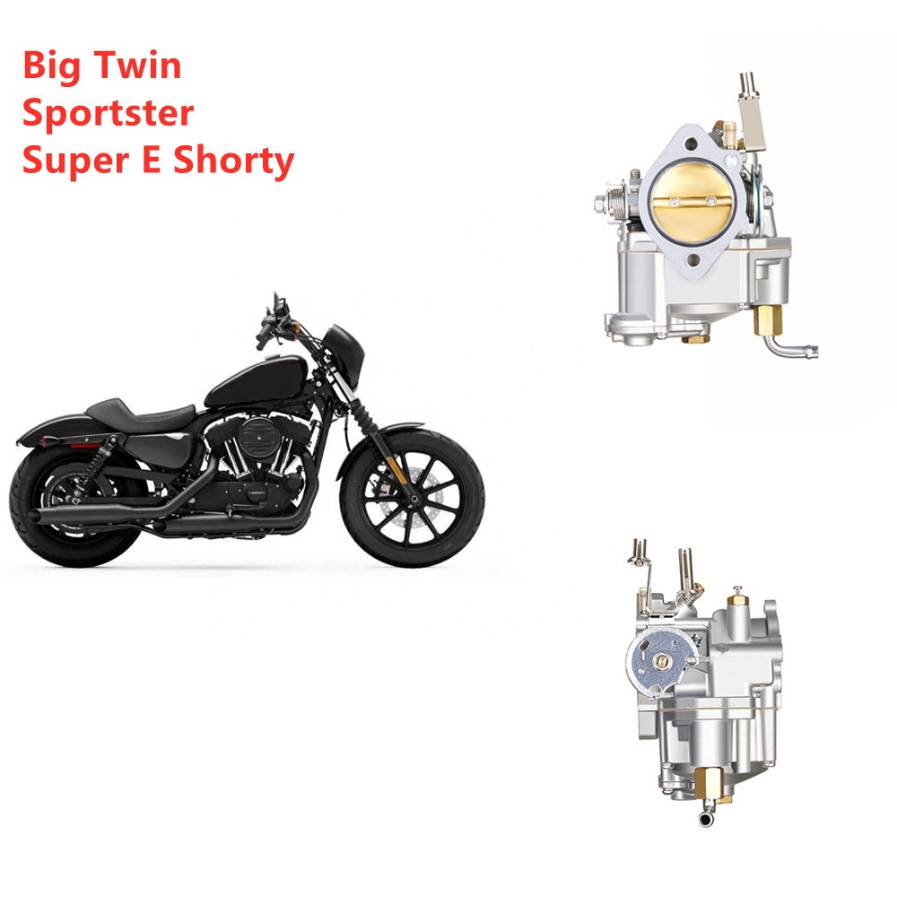 Карбюратор для мотоцикла Super E Short 11-0420 S & S Big Twin Sportster Harley