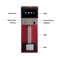 High Quality Portable Retroreflectometer Pavement Marking Construction Machinery 1 Year Warranty IP55 Protection 16GB Storage