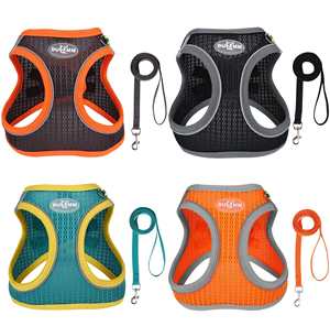 Harness Hewan Peliharaan YG-879 Berbahan Jaring Bernapas & Lapisan Bulu Halus untuk Kenyamanan Saat Jalan-Jalan Anjing - Product Image 1