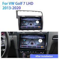 Meihua Écran Android de haute qualité, GPS, stéréo, décoration de tableau de bord de voiture, LHD 2013-2020 Golf 7, accessoires intérieurs, radio DVD