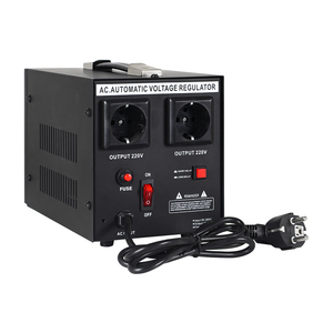 Régulateur de tension automatique de type relais PLAL pour la maison, 220 V CA, sortie d'usine, AVR 1000 VA, monophasé - Product Image 2