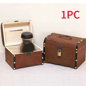 סין הסיטונאי ידידותי לסביבה דיקט תיבת החזה תיבת אהבה בציר יפה סגנון אהבה עבור כל הקדושים עץ מלוטש - Product Image 5