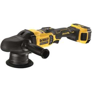 Polisseuse orbitale aléatoire sans fil DeWalt 18V, moteur sans balais de 5 pouces, qualité professionnelle - Product Image 1