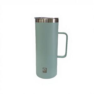 Vaso Térmico de Acero Inoxidable Cupofe de 550 ml con Asa y Tapa, Aislamiento Térmico de 12-24 Horas, Taza de Viaje Portátil para Auto - Product Image 1