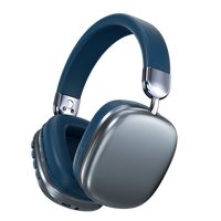 Headphone nirkabel P9 Pro Max, Earphone Universal Headset Gaming tahan air olahraga Max dengan mikrofon suara Stereo