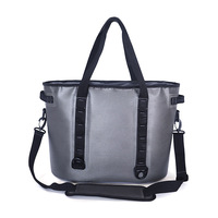 Sac isotherme pour aliments de 20 L en PU, imperméable, portable, glacière thermique pour le camping en plein air, la randonnée