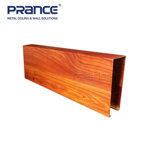 Nhôm U Hình Vuông Ống Trần Kim Loại Vách Ngăn Trần - Product Image 6