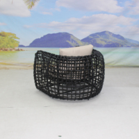 Foshan Outdoor-Gartenmöbel-Set aus Synthetischem PE-Rattan für Hotel-Poolbereich und Terrassen-Lounge
