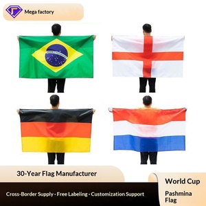 Drapeau de l'Union Jack en polyester léger et durable, drapeau allemand, drapeaux de pays <span class=keywords><strong>du</strong></span> <span class=keywords><strong>monde</strong></span> entier, ponchos et drapeaux pour fans, États-Unis-Mexique-Canada 2026 - Product Image 4
