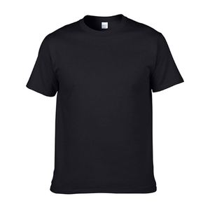 OEM Color Size Crew Neck 100% Cotton Men's T-<b>Shirts</b> Short Sleeve Inner Wear for Daily Comfort Breathable - Product Image 4