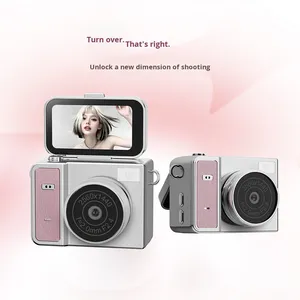 กล้องดิจิตอลคุณภาพสูง-เซ็นเซอร์ CMOS <span class=keywords><strong>ขนาด</strong></span> 0.96 นิ้ว ระบบกันสั่นภาพอิเล็กทรอนิกส์ รองรับการ์ด TF แบตเตอรี่ลิเธียม โฟกัสคงที่ กล้องขนาดเล็ก - Product Image 2