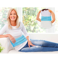 Coussin chauffant multifonction pour micro-ondes, enveloppement pour le cou, réutilisable, thérapie chaude et froide pour soulager les douleurs au cou, aux épaules, au ventre et pour la relaxation