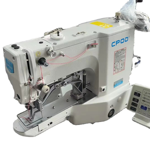 Máquina de Coser Industrial Electrónica de Alta Velocidad con Sistema de Botones CPOD-430D para Prendas de Vestir - Product Image 1