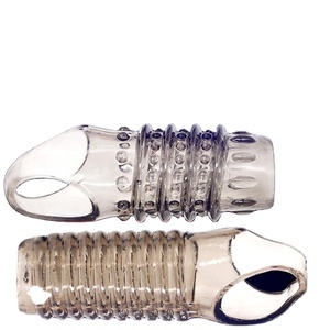 Anillos para Pene de Silicona Reutilizables para Hombre, Retrasan la Eyaculación, Mayor Fricción, Fundas para Pene con Vibración, Funcionan con Batería - Product Image 5