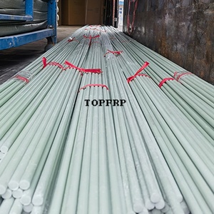 แกนไฟเบอร์กลาสแรงสูงแบบพัลทรูชั่นน้ำหนักเบาผิวเรียบ FRP - Product Image 6