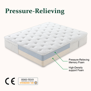 Matelas en mousse orthopédique compressé, emballage compressé, taille Queen et King, mobilier de maison, extra doux, garantie 10 ans - Product Image 1