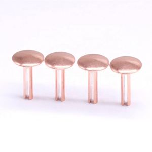 Nouveau design Rivets semi-tubulaires à tête rouge, fraisage central, plats, norme ISO, taille personnalisable, marque Saitong, plage de préhension 200-300 - Product Image 2