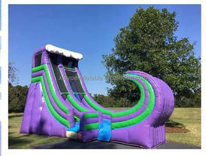 Tobogán inflable de grado comercial Fiesta <span class=keywords><strong>Breeze</strong></span> de 24 pies para niños y adultos, soplador de PVC blanco, accesorio, <span class=keywords><strong>castillo</strong></span> inflable marino - Product Image 3