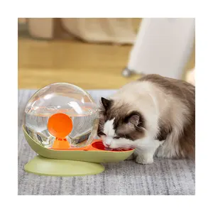 고양이 또는 개를위한 애완 동물 물 디스펜서 프리미엄 애완 동물 제품 식수 분수 독특한 달팽이 모양