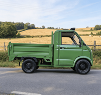 Véhicule utilitaire électrique certifié CEE COC avec climatiseur, cabine conducteur fermée à quatre roues, véhicule à énergie nouvelle pour le marché européen, moteur sans balais