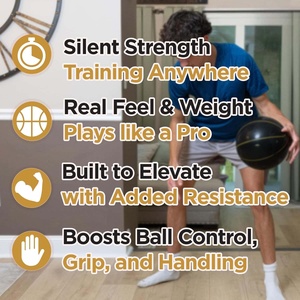 Ballon de basketball personnalisé en caoutchouc et cuir avec logo, taille 7, pour entraînement extérieur et sport scolaire, vente en gros - Product Image 2