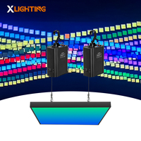 Pour Xlighting Kinetic Panel Light 150W RGBW LED Matrix pour DJ Party Disco Concert Stage Utilisation avec DMX 512 Control