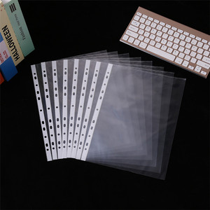 Sản Phẩm Nộp Hồ Sơ Không Thấm Nước A4 Rõ Ràng <span class=keywords><strong>Pocket</strong></span> Thư Mục Rõ Ràng Tập Tin Thư Mục Pvc Trong Suốt Bag Thư Mục 11 Lỗ Tấm Bảo Vệ - Product Image 3