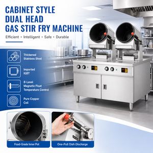 Máquina de Cocina Automática Inteligente de Alta Eficiencia con Doble Cabezal y Rotación, Tipo Gabinete, para Cocina Comercial - Product Image 6