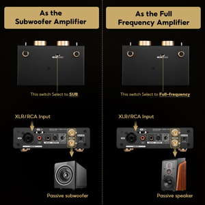 Aiyima Bộ khuếch đại âm thanh kỹ thuật số A70 Class D 300W Bộ khuếch đại công suất XLR RCA đầu vào kích hoạt tpa3255 pffb Mono cho âm thanh 2.0/2.1/5.1/7.1 - Product Image 5