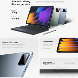 <span class=keywords><strong>Xiaomi</strong></span> Pad 7 รุ่นดั้งเดิม 8+256GB หน้าจอ 11.2 นิ้ว 3.2K ชิปประมวลผล Snapdragon 7+ Gen 3 Octa-core แบตเตอรี่ 8850mAh รองรับการชาร์จเร็ว 45W Turbo Charging รองรับ WiFi 6E และ BT5.4 - Product Image 6