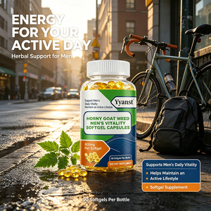Complément Énergétique Herbal pour Hommes : Gélules de Soutien à la Vitalité avec Extrait de Horny Goat Weed – Maintenez un Mode de Vie Actif pour la Fitness Masculine (OEM) - Product Image 2