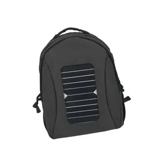 Fabricantes al por mayor Mochila Bolsas de viaje Ocio Hombres y mujeres Mochila solar Bolsa 4-6W 5V 20-35L