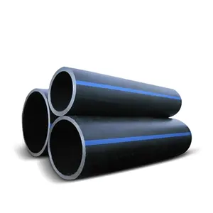 SDR11 pn16 PE100 hdpe water pipes 50mm hdpe pipe