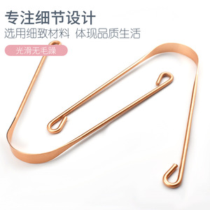 Manufacturer of copper-colored tongue scrapers, tongue cleaners, tongue scrapers, tongue brushes, tongue cleaning, oral care. - Product Image 3