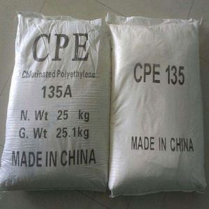 สารเคมีโพลีเอทิลีนคลอรีนเกรดอุตสาหกรรม 100% CPE 135 สำหรับขาย - Product Image 1