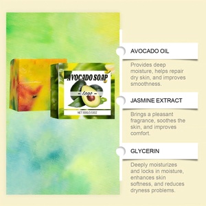 Nuevo Jabón de Aguacate Premium para Baño y Cuerpo, Jabón Limpiador al por Mayor, Aroma y Logotipo Personalizables - Product Image 4